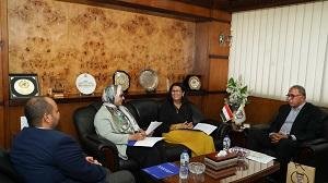 رئيس التخطيط القومي يبحث مع هيئة فولبرايت في مصر آفاق التعاون