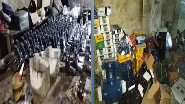 إحباط ترويج 2000 خلاط مياه بعلامات مقلدة في الأسواق بالقليوبية