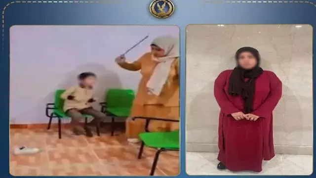 "من 3 سنين وأخته اللي بتصوره".. تفاصيل واقعة ضرب طفل على يد مُدرسة بالإسماعيلية
