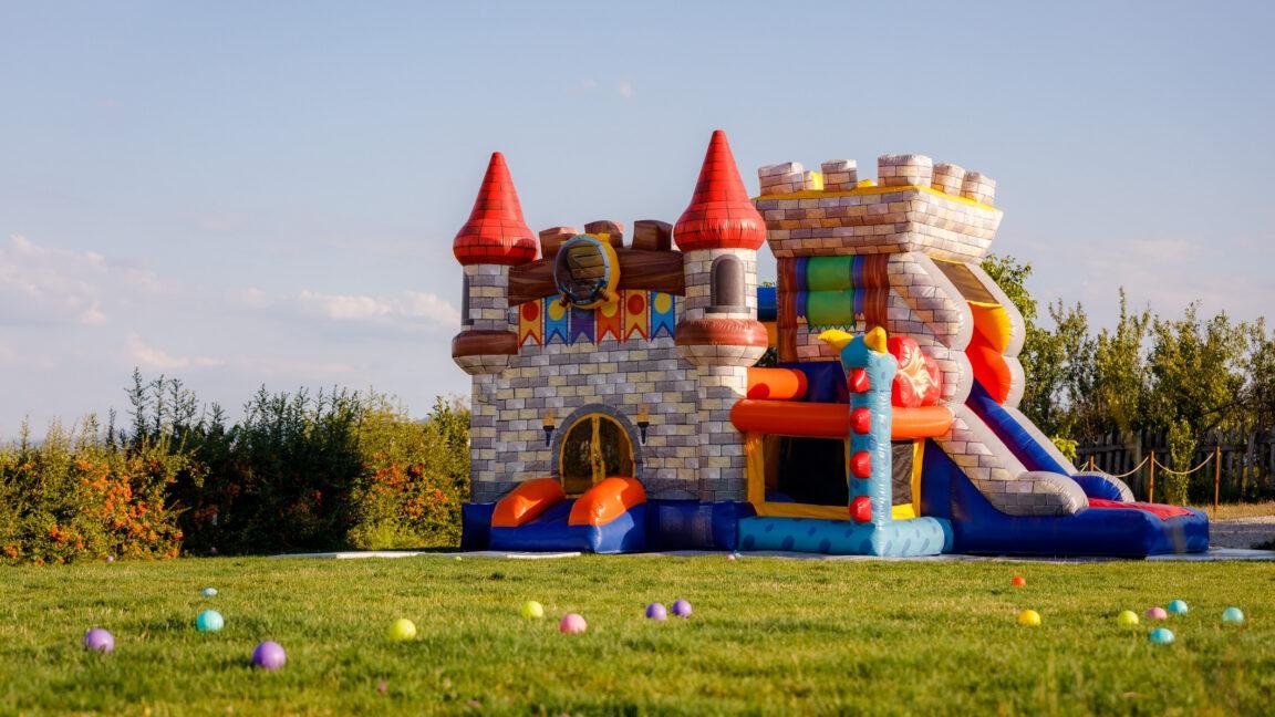 Bouncy castle launches horrify...