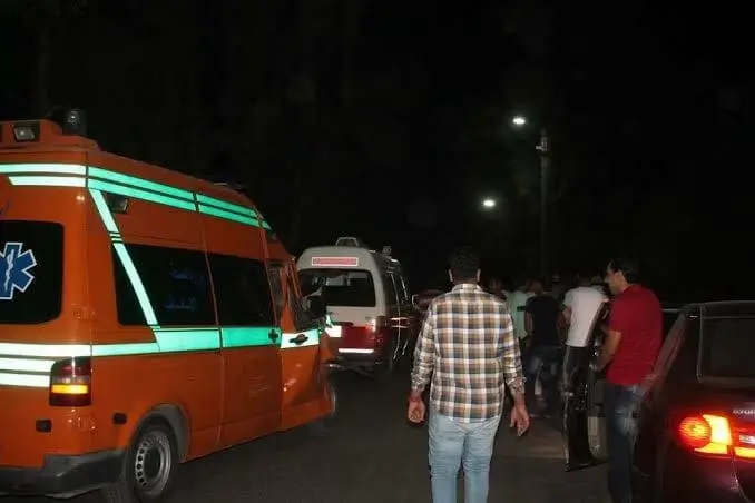إصابة شخص صدمته سيارة أمام قرية الحجاج بمحافظة السويس