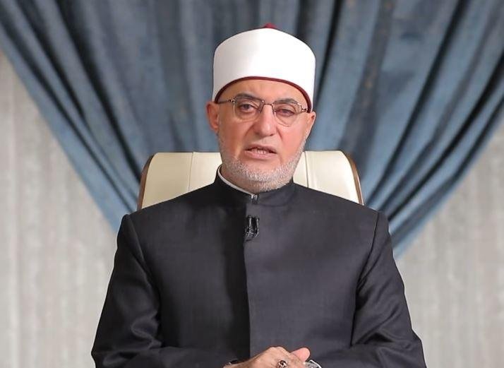 مفتي الجمهورية يغادر المستشفى...