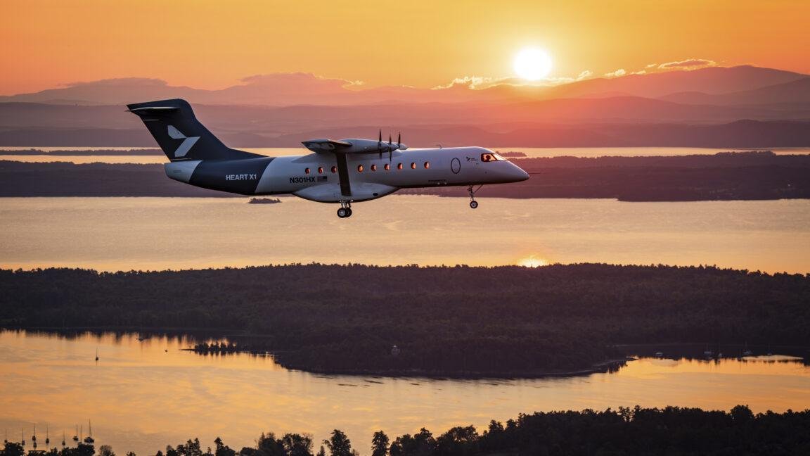 First test flight of largest a...