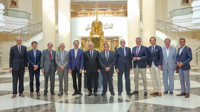 النائب العام يستقبل مجلس أمناء الجامعة الألمانية بالقاهرة لبحث تعزيز التعاون