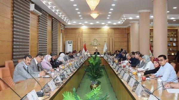 مجلس جامعة بنها يعتمد نتائج جوائز النشر الدولي ويعلن إطلاق 4 منصات رقمية جديدة