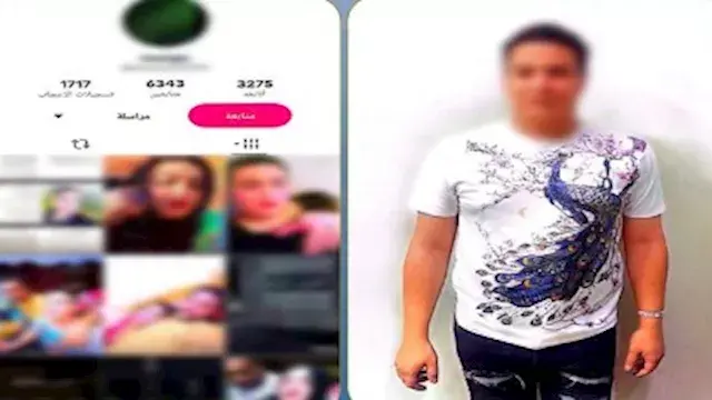 تفاصيل القبض على متهم بنشر فيديوهات بملابس نسائية في المحلة