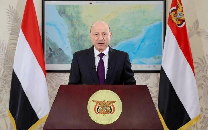 العليمي يعلن بدء العمليات العسكرية لاستعادة ما تبقى من أراضي اليمن