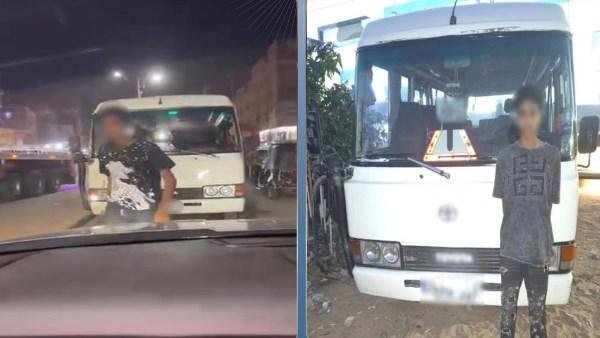 مشى عكس.. القبض على سائق أتوبيس بالجيزة