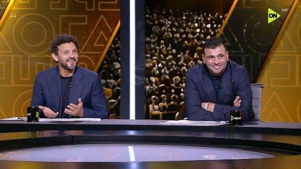 "حق ربنا 1-1" .. سجال طريف بين حازم إمام وحسام غالي في استوديو القمة