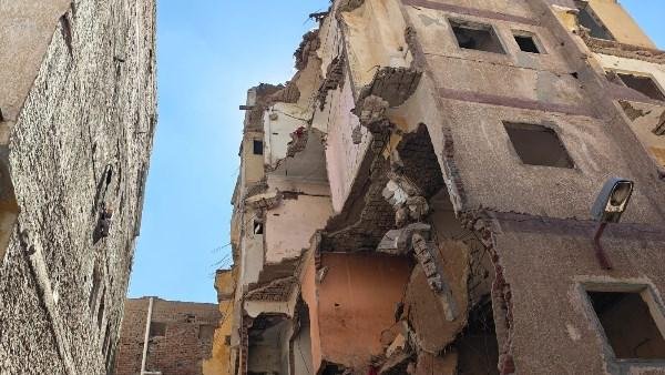 دون إصابات.. انهيار عقار خالٍ من السكان في أبو قير بالإسكندرية