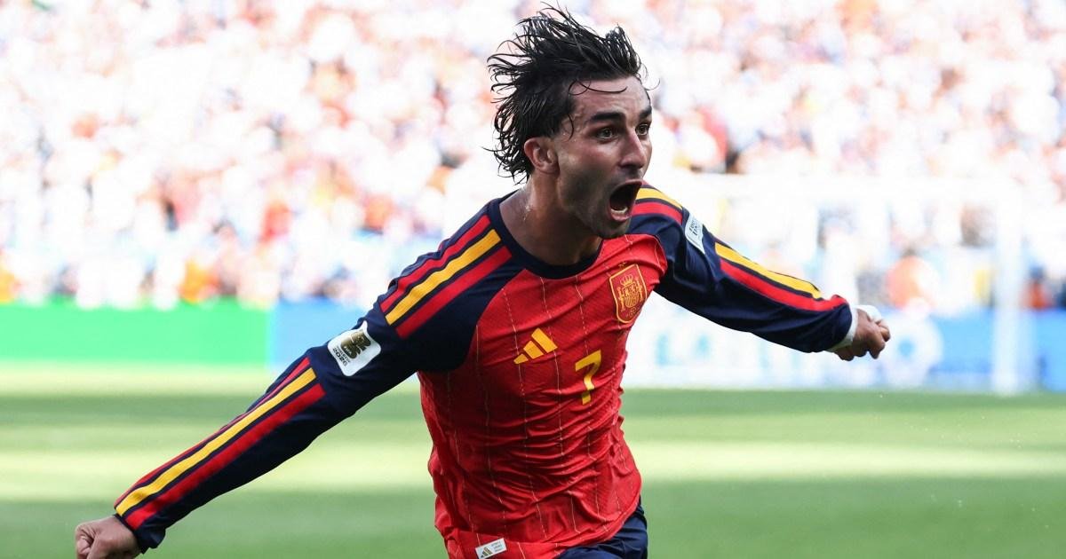 World Cup winner Ferran Torres...