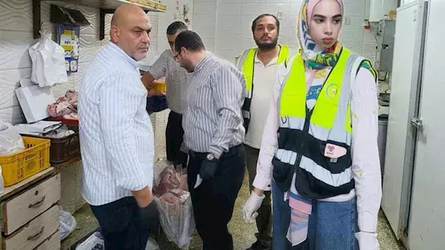 ضبط طن ونصف لحوم وكبدة فاسدة ف...