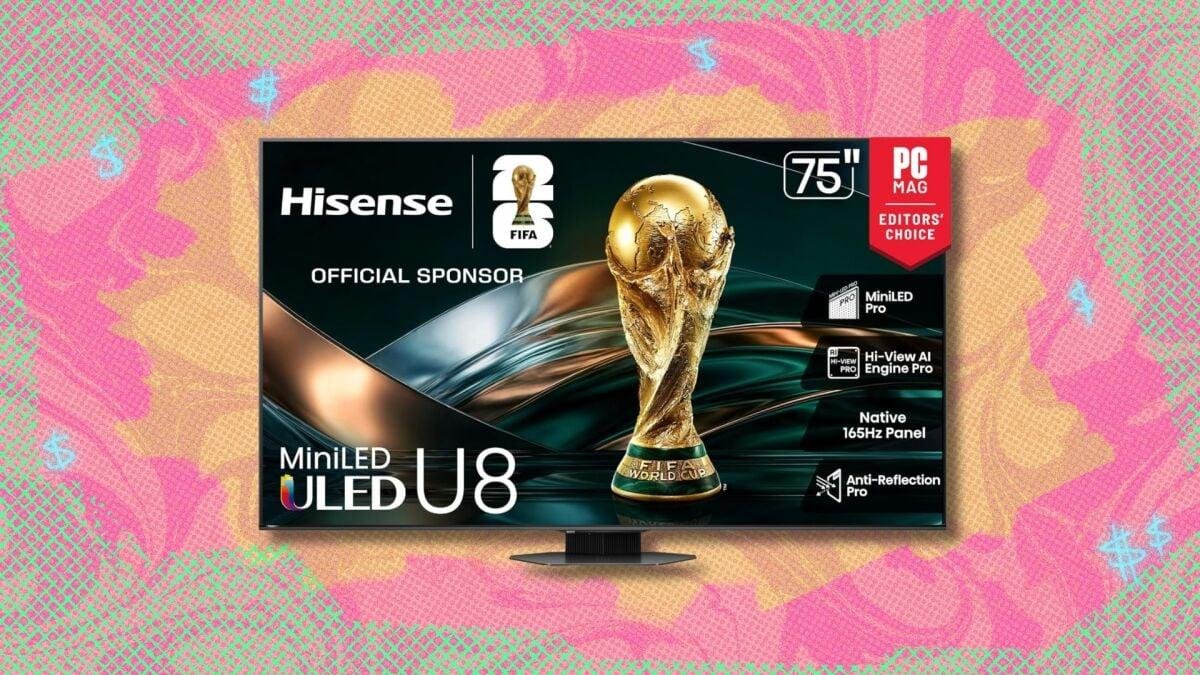 The Hisense 75-inch U8 ULED Mi...