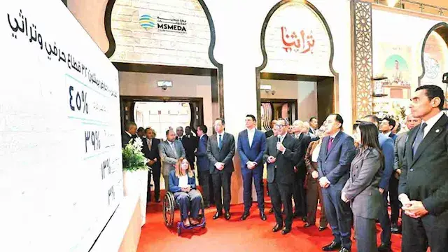 "تراثنا 2026".. 150 شخصًا من ذوي الإعاقة يعرضون منتجاتهم في جناح المجلس القومي