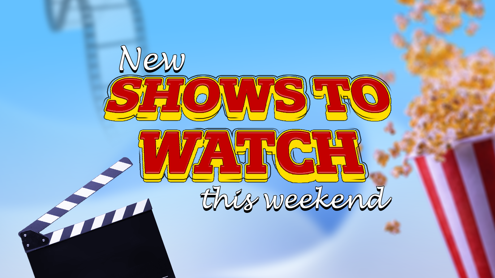 5 new shows to watch this week...