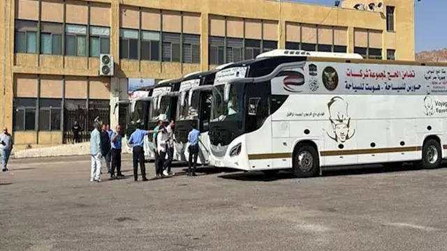 الحج البري.. 14 فردًا لكل شركة بواقع 11 حاجًا و3 مشرفين