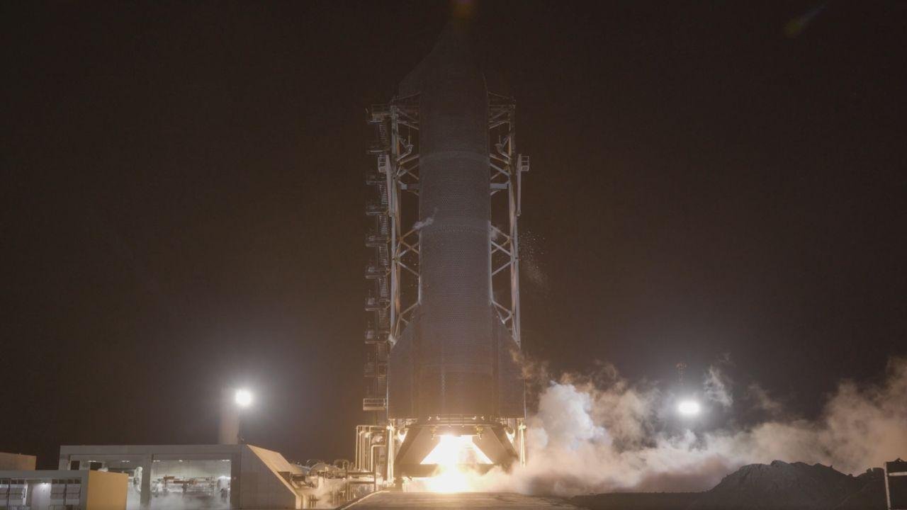 SpaceX fires up Starship ahead...