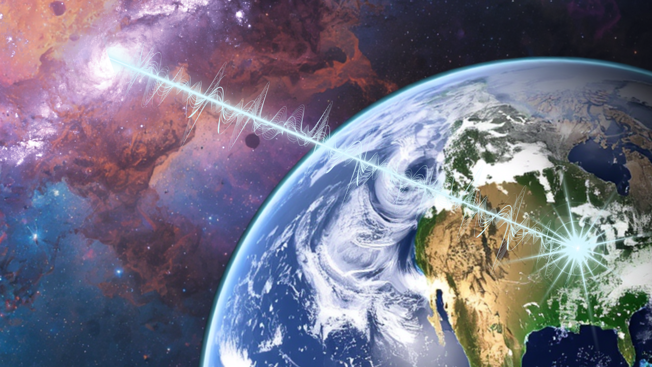 Strange 'fast radio bursts' ac...