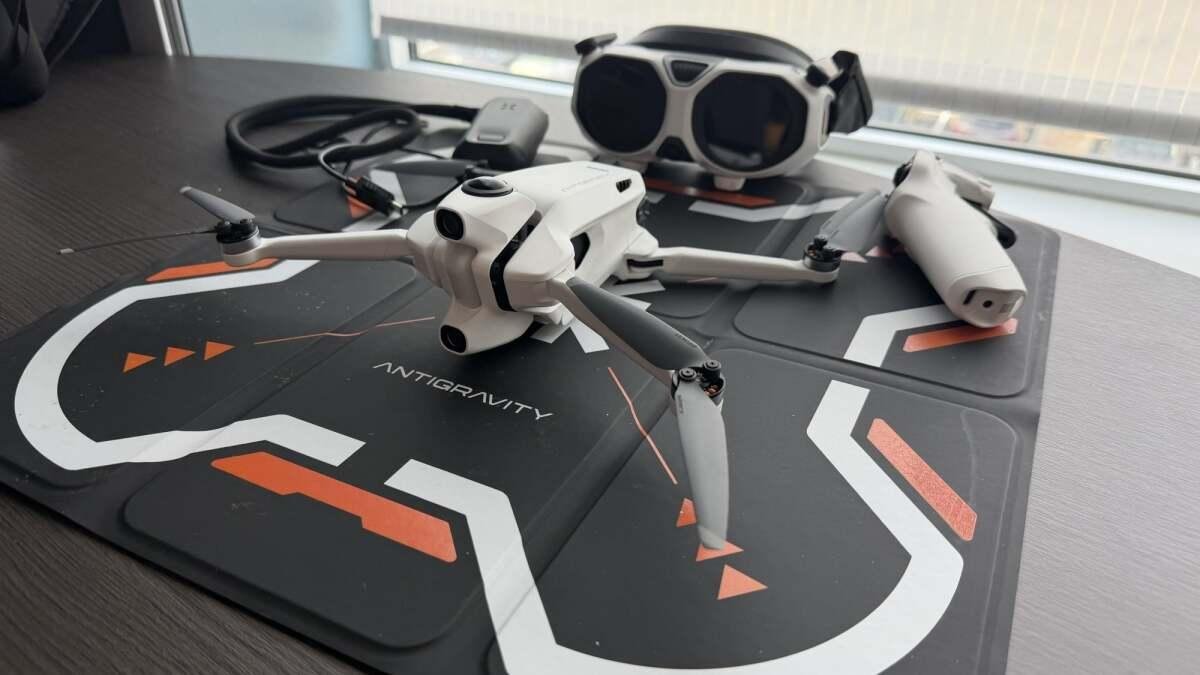 The Antigravity A1 360 drone b...