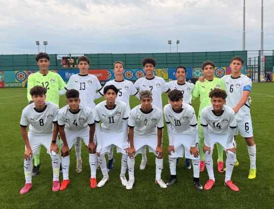منتخب مصر يكتسح كايمان آيلاندز بتسعة أهداف في كأس العالم تحت 15 سنة