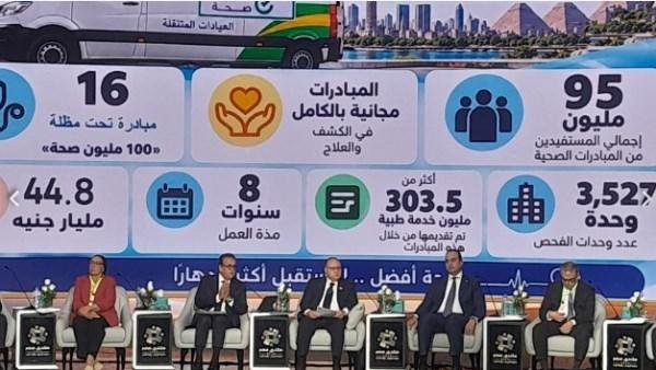 منتدى مصر 2026.. 95 مليون مستفيد من المبادرات الرئاسية.. صحة المواطن تحدد أولويات المرحلة المقبلة