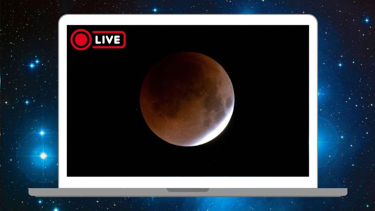 Watch the partial lunar eclips...