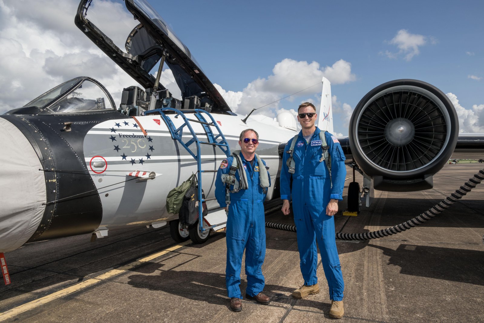 NASA Johnson Pilots Chase Moon...