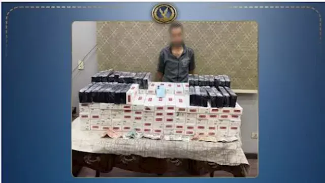 "2000 علبة سجائر مهربة ومجهولة...