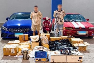 الداخلية تضبط تشكيلا عصابيا تخصص في إعادة تدوير البودر