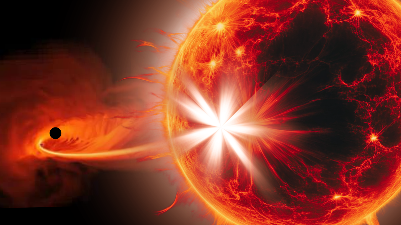 Why do black hole flares die o...