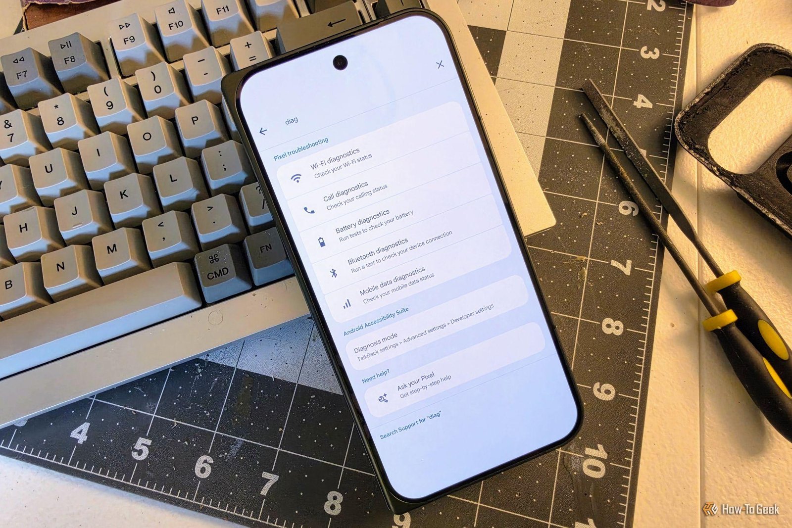 Google Pixel phones have built...