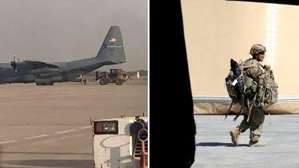 شاهد.. انسحاب آخر جندي وطائرة...