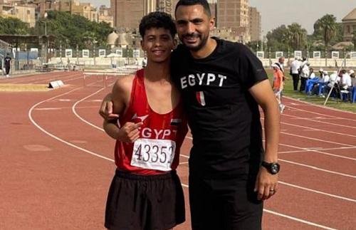 يوسف محسن يحطم الرقم القياسي المصري والعربي لسباق 5 آلاف متر مشي