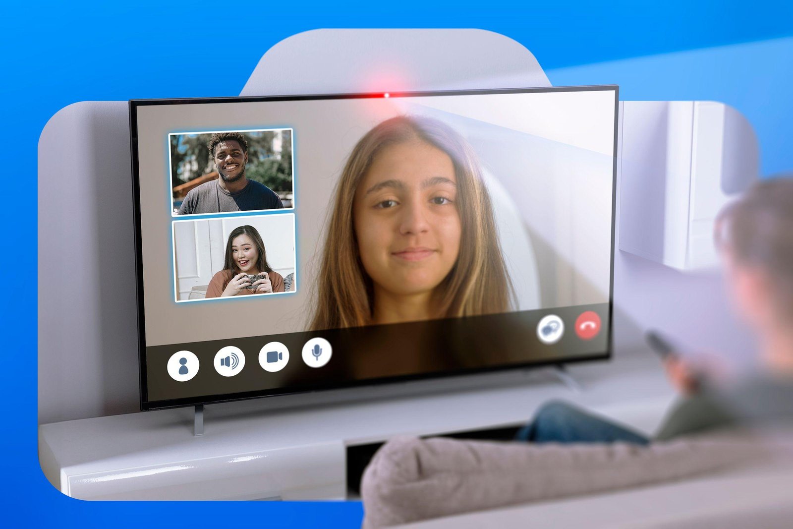 Your smart TV might have a cam...