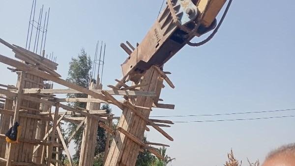 أسيوط.. إزالة 30 حالة تعد ومخالفة بناء واسترداد 2175 متر أملاك دولة