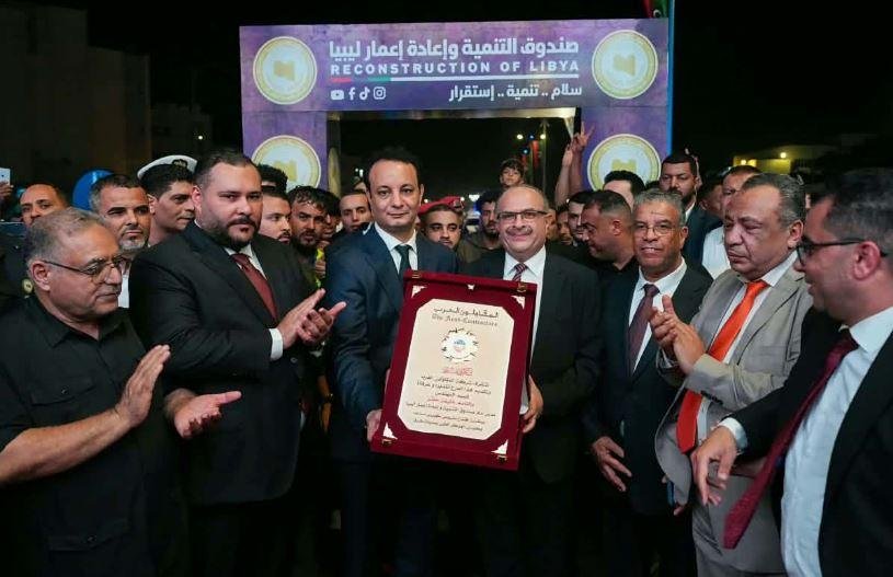المقاولون العرب تنفذ كوبريين بمدينة طبرق الليبية