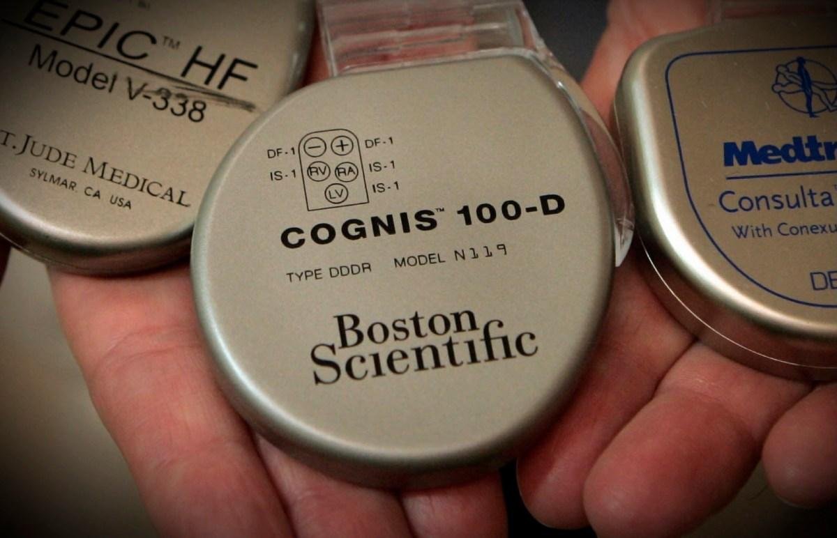 Medical device maker Boston Sc...