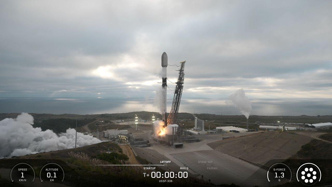 New record! SpaceX launches 2...