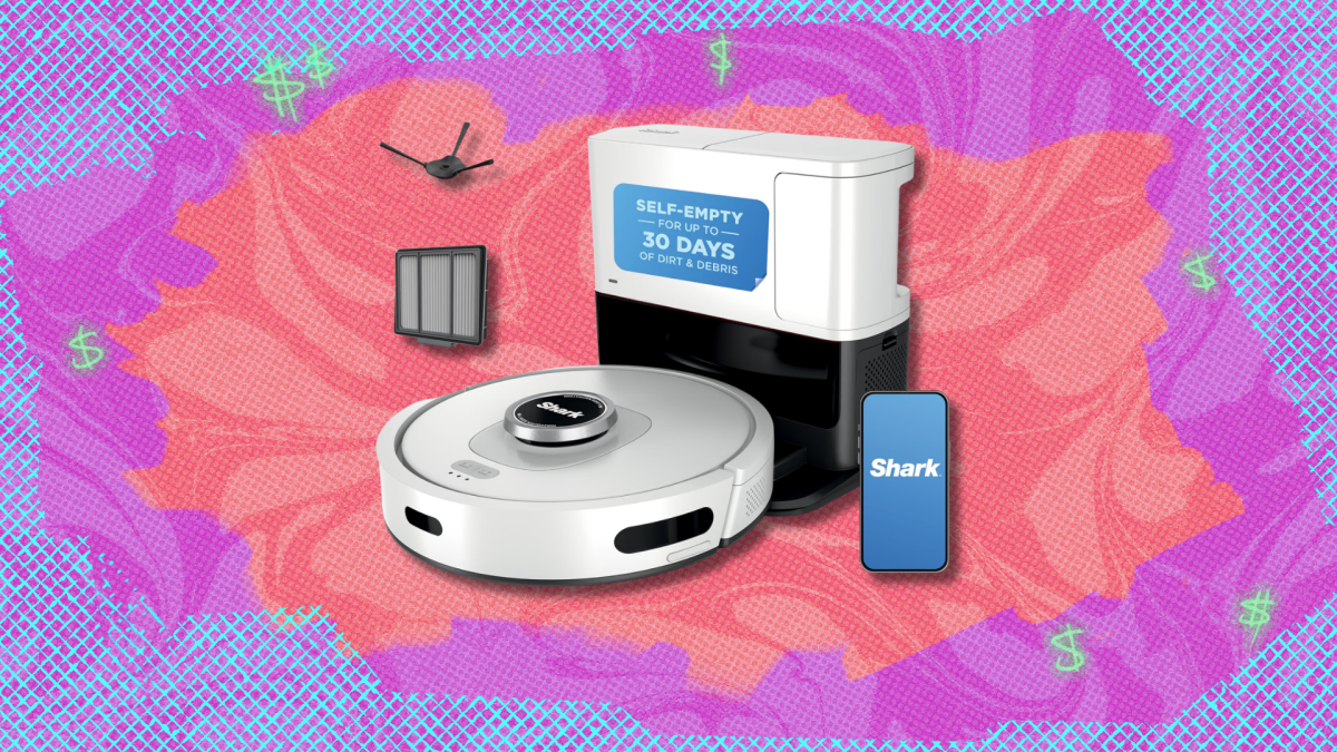The Shark AV2501AE AI robot va...