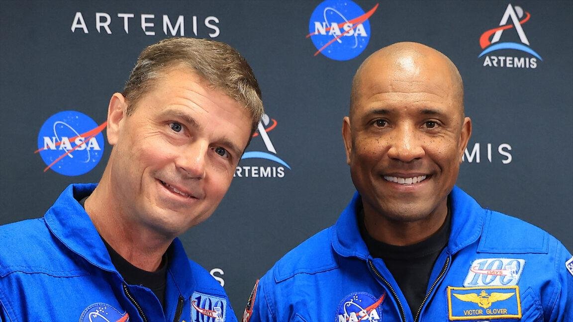 Artemis II commander and pilot...