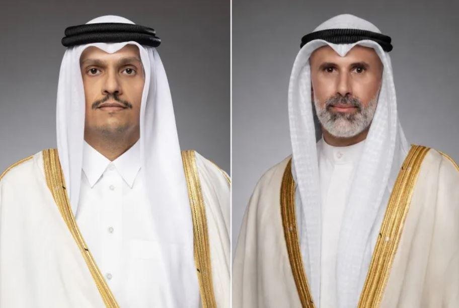 قطر والكويت تبحثان التنسيق المشترك لخفض التصعيد بالمنطقة