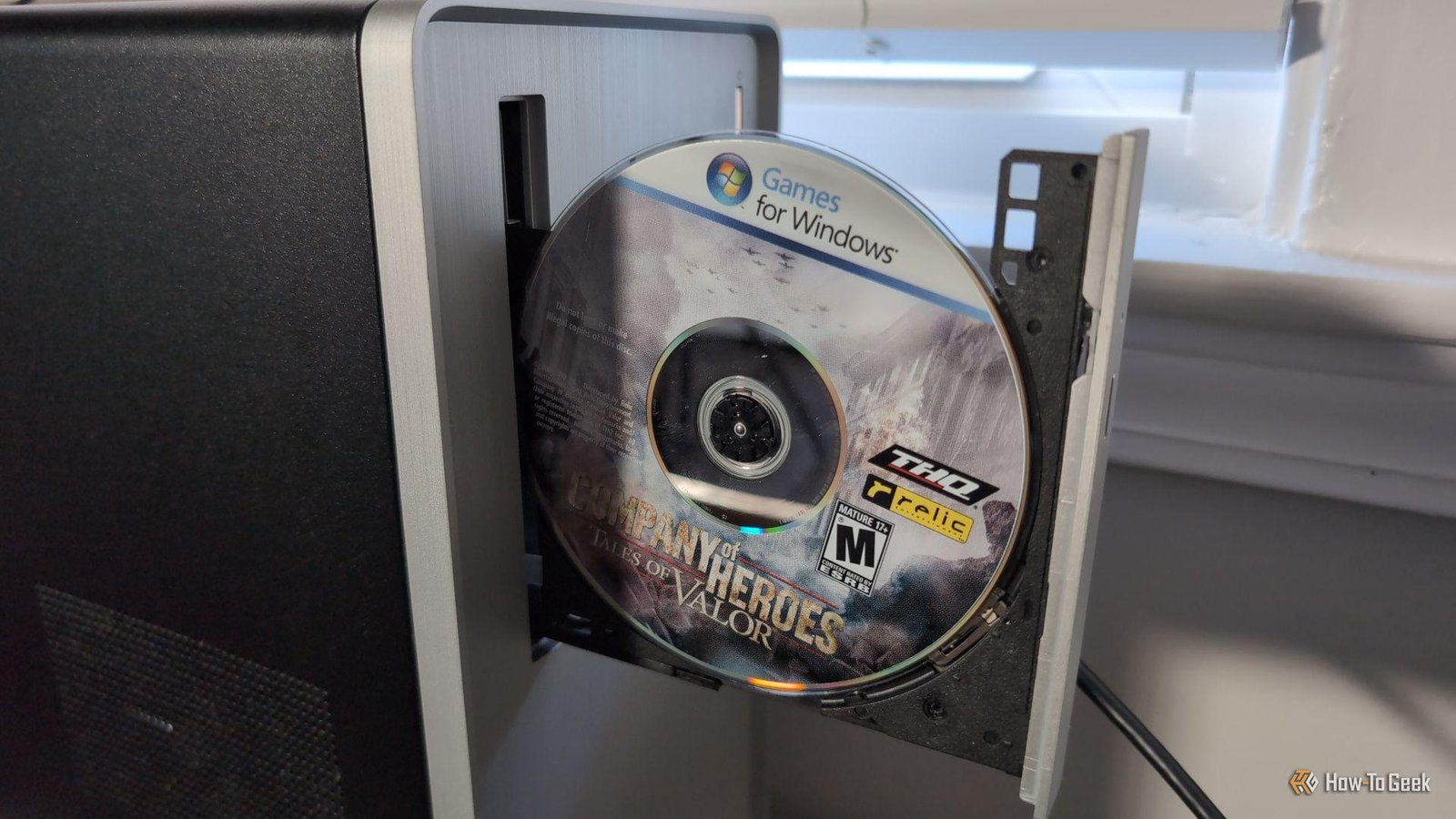 I tried playing my 90s Windows...