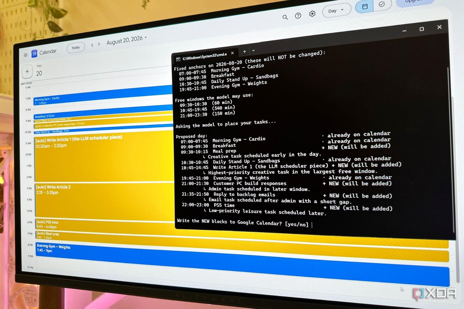I connected my local LLM to Go...
