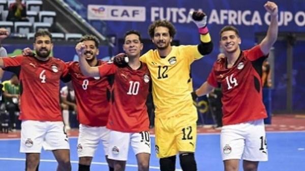 منتخب مصر لكرة الصالات يواجه الجزائر على برونزية أمم أفريقيا