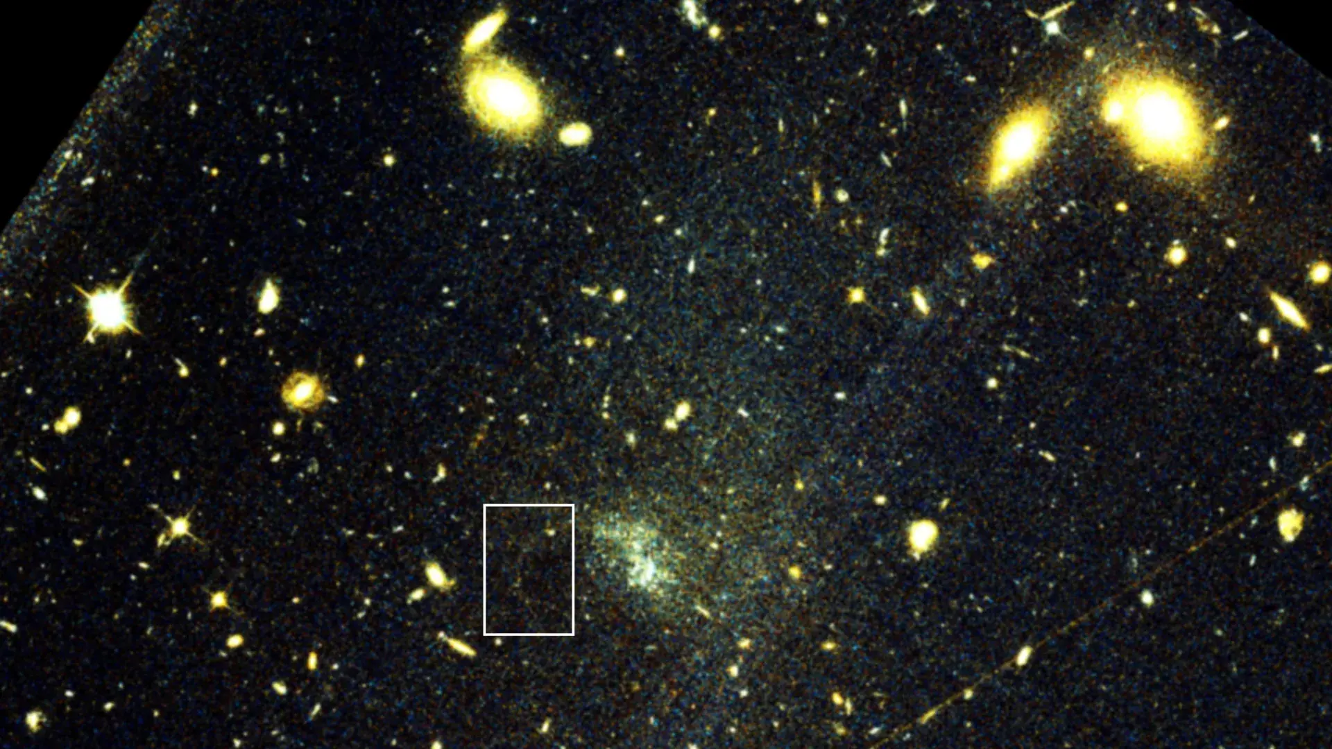 A ghostly ribbon of stars reve...