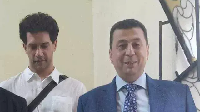 الفنان أحمد مجدى يغادر نيابة ق...