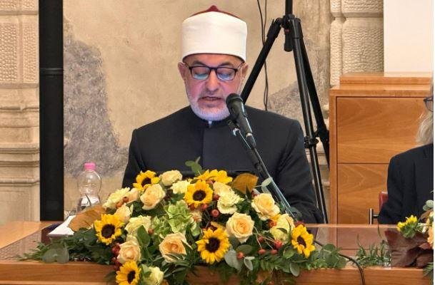 المفتي يدعو لتأسيس لجنة دولية مشتركة لزعماء الأديان للتواصل مع صنَّاع القرار ومواجهة الحروب والنزاعات