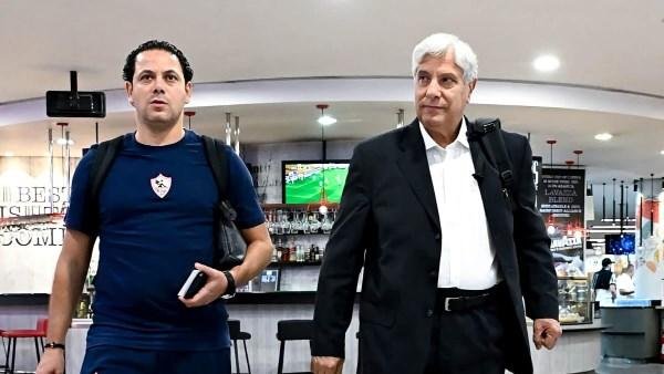 بعثة الزمالك تغادر القاهرة لمواجهة الجيش الرواندي