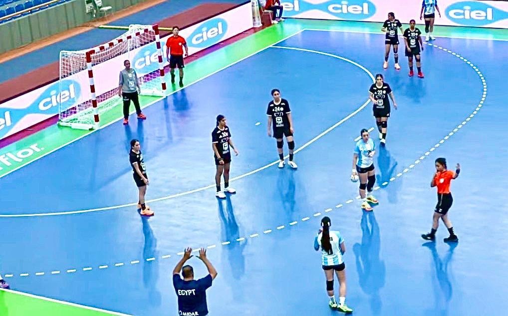 منتخب مصر يفوز على الأرجنتين في مونديال اليد للناشئات
