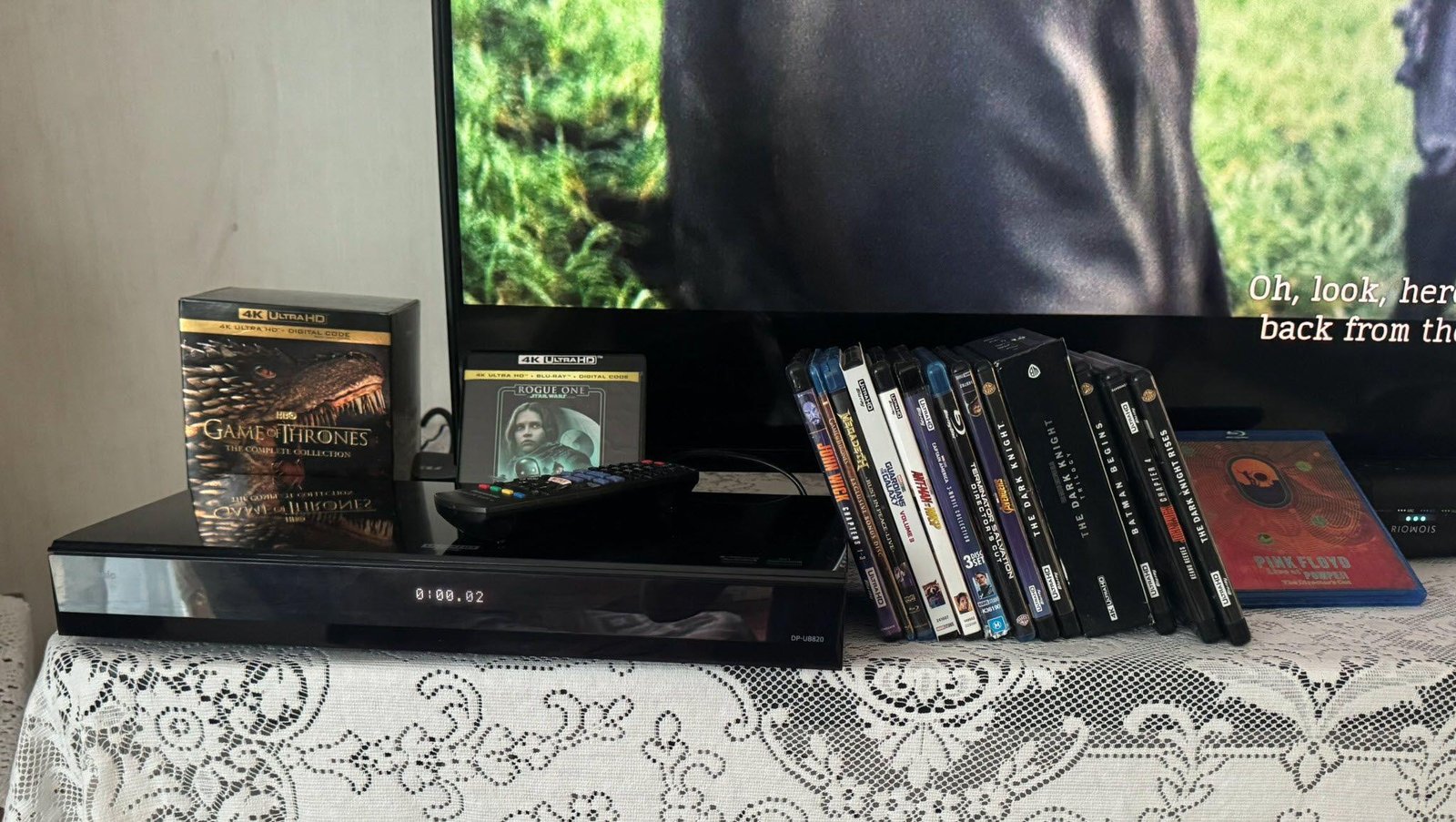 Linux never got a licensed DVD...
